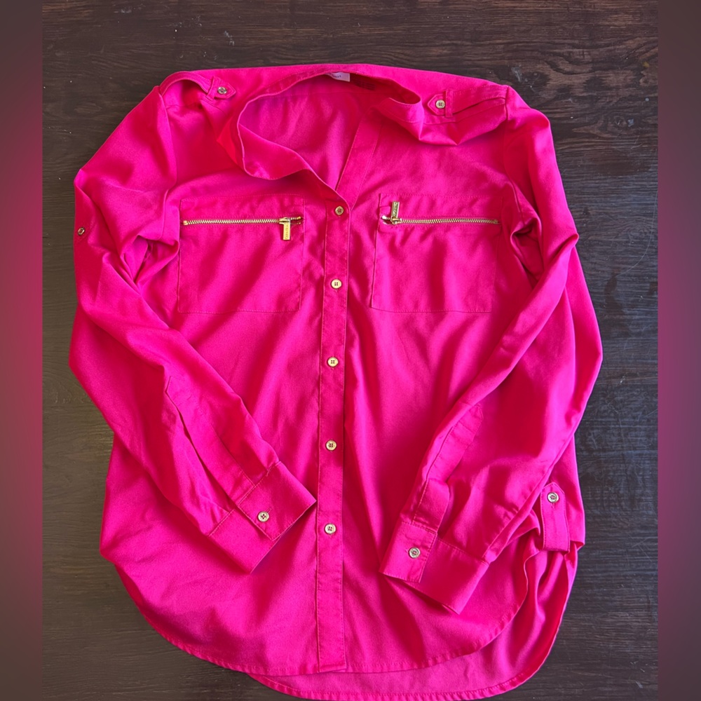 Calvin Klein utility blouse